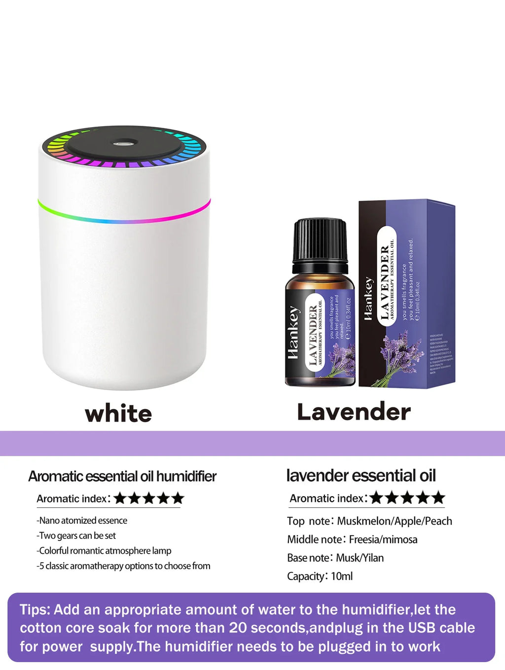 Aromatherapy essential oil Air purifier