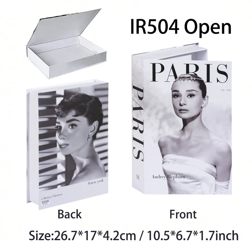 Luxury Fake Book Accessories for Living Room