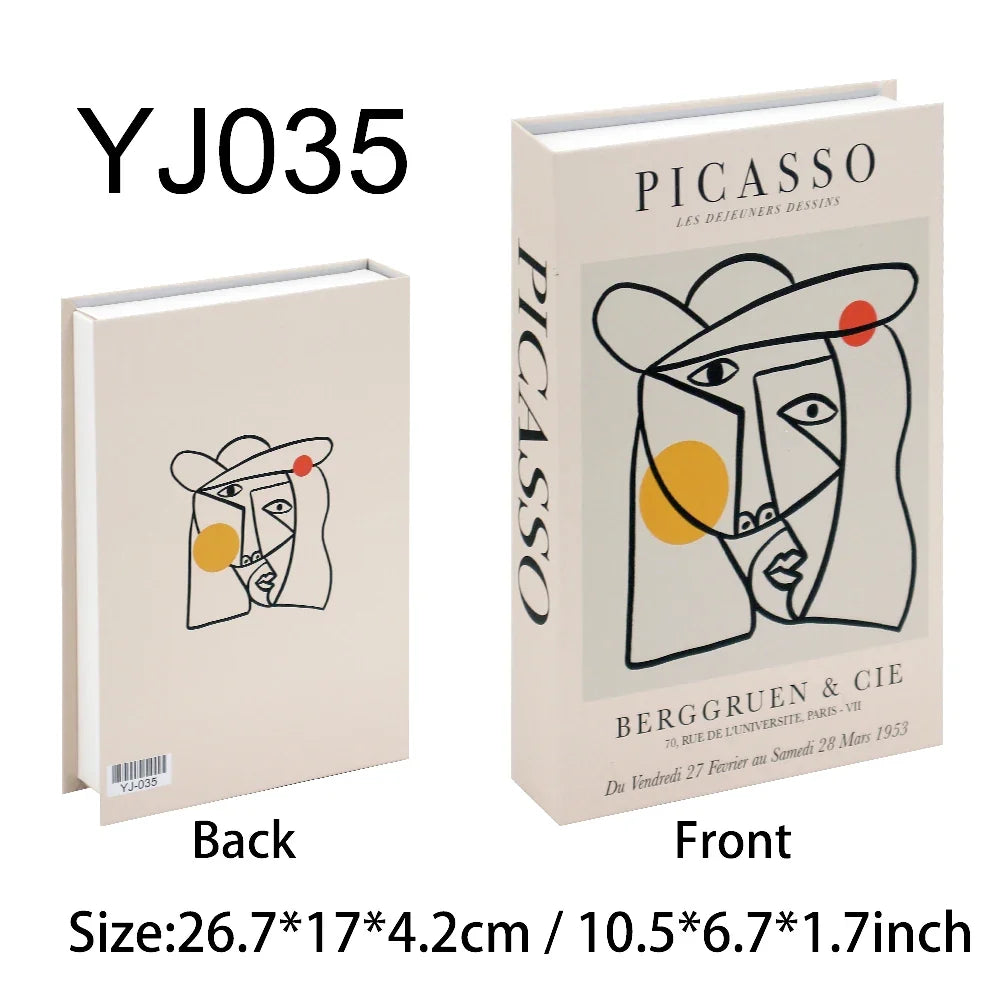 Luxury Fake Book Accessories for Living Room