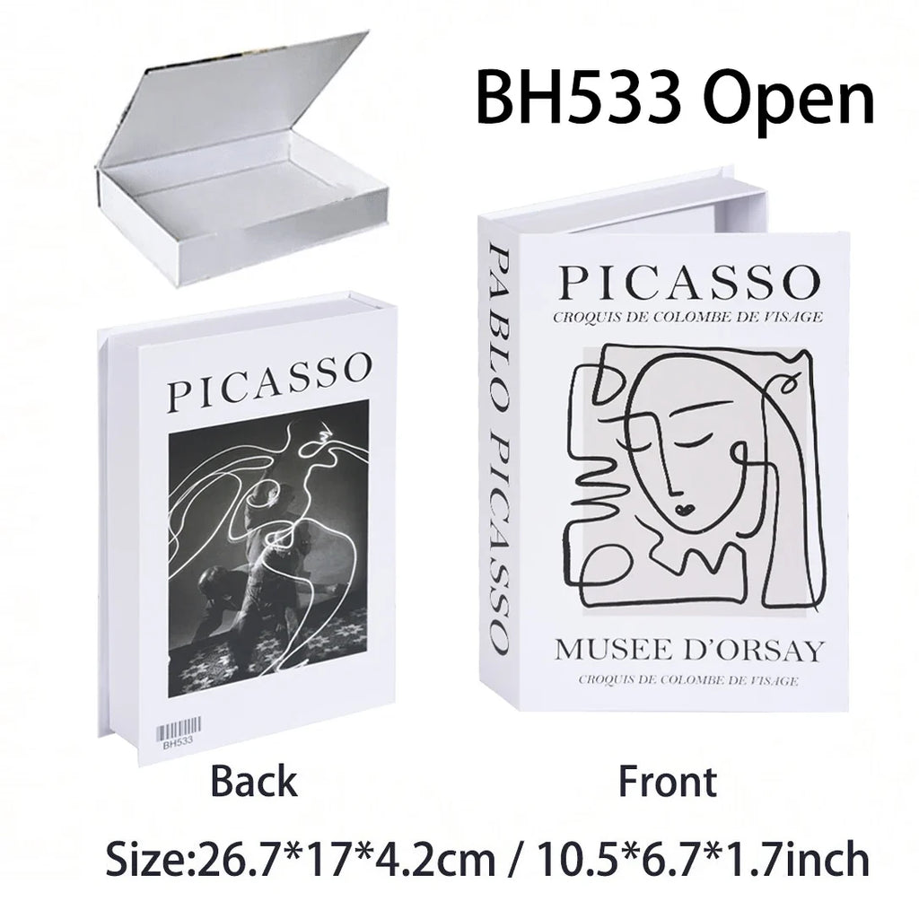 Luxury Fake Book Accessories for Living Room