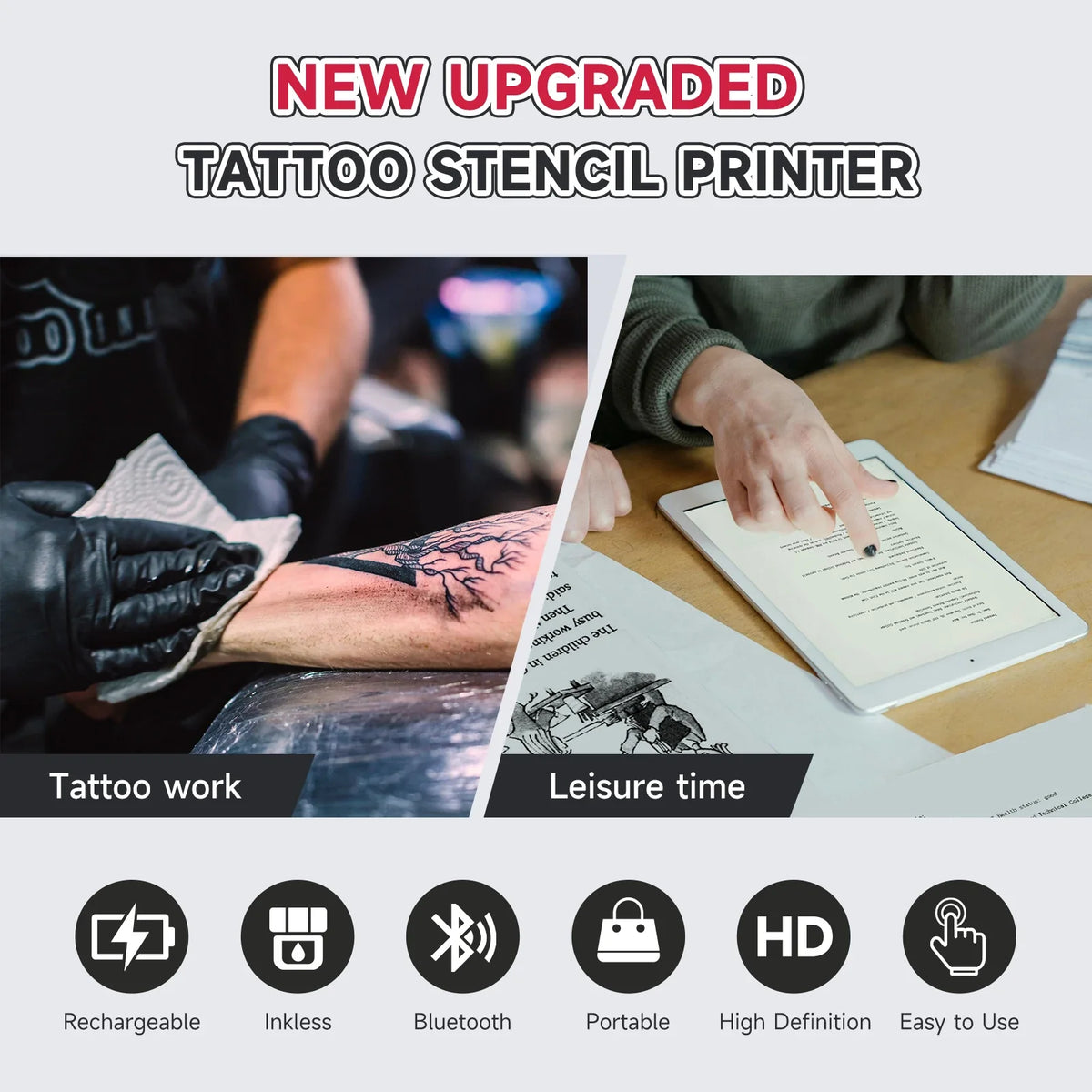 Smart Printer - no ink - heat prints