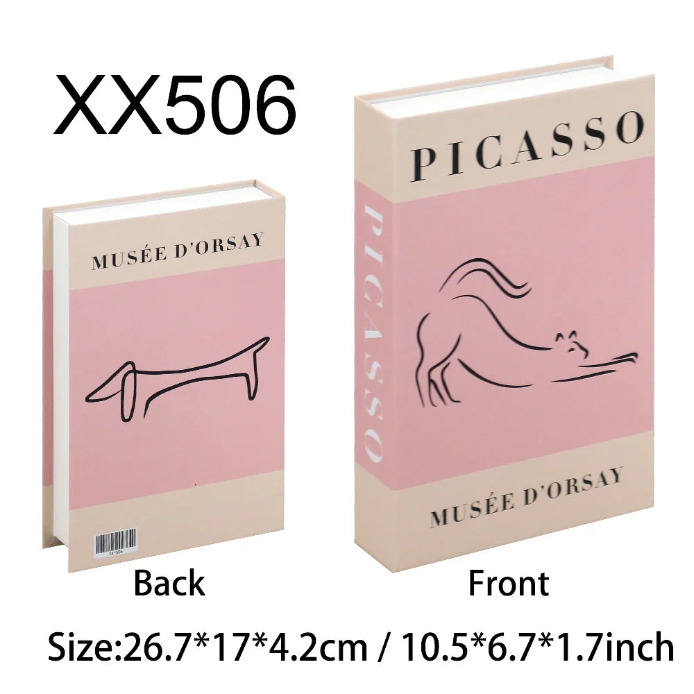 Luxury Fake Book Accessories for Living Room
