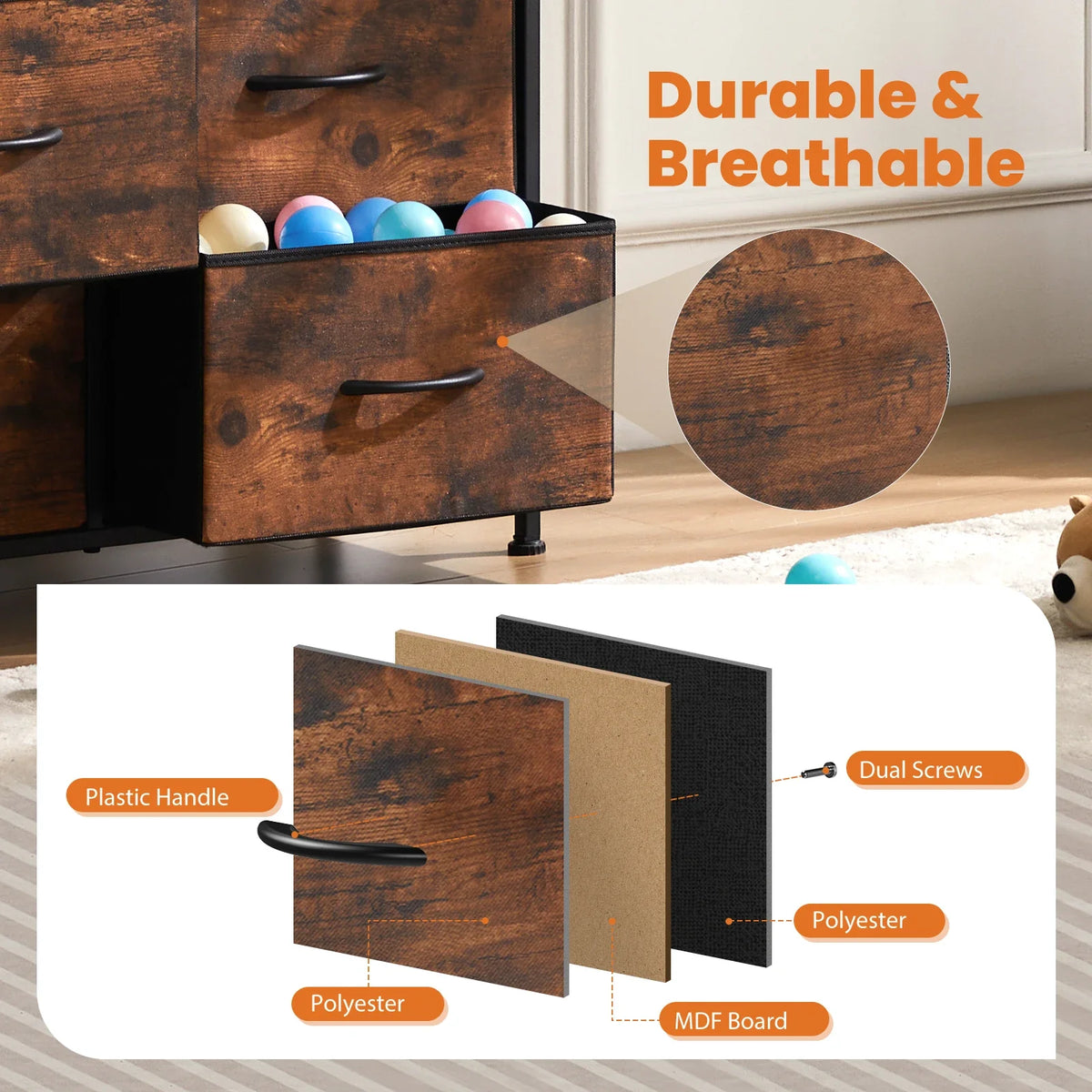 Modern Chest Organizer 9 drawers
