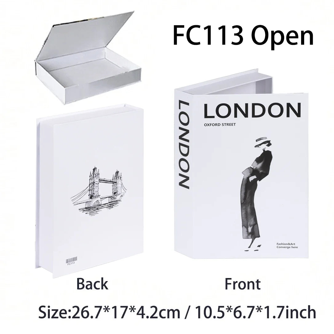 Luxury Fake Book Accessories for Living Room