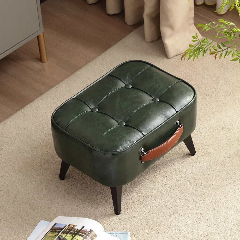 Stable Upholstered Footstool