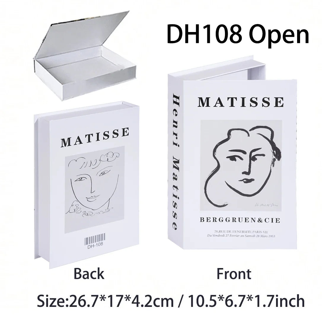 Luxury Fake Book Accessories for Living Room