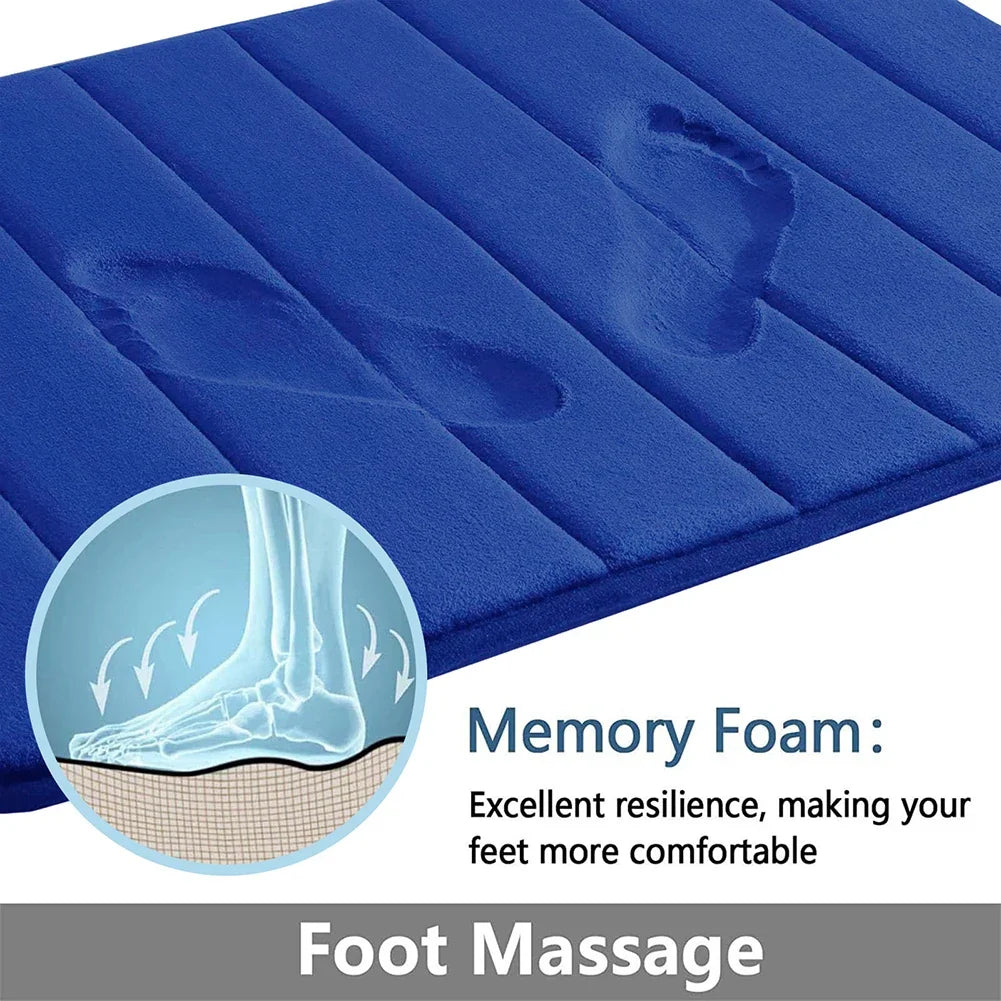 Super Absorbent Memory Foam Bath Mat
