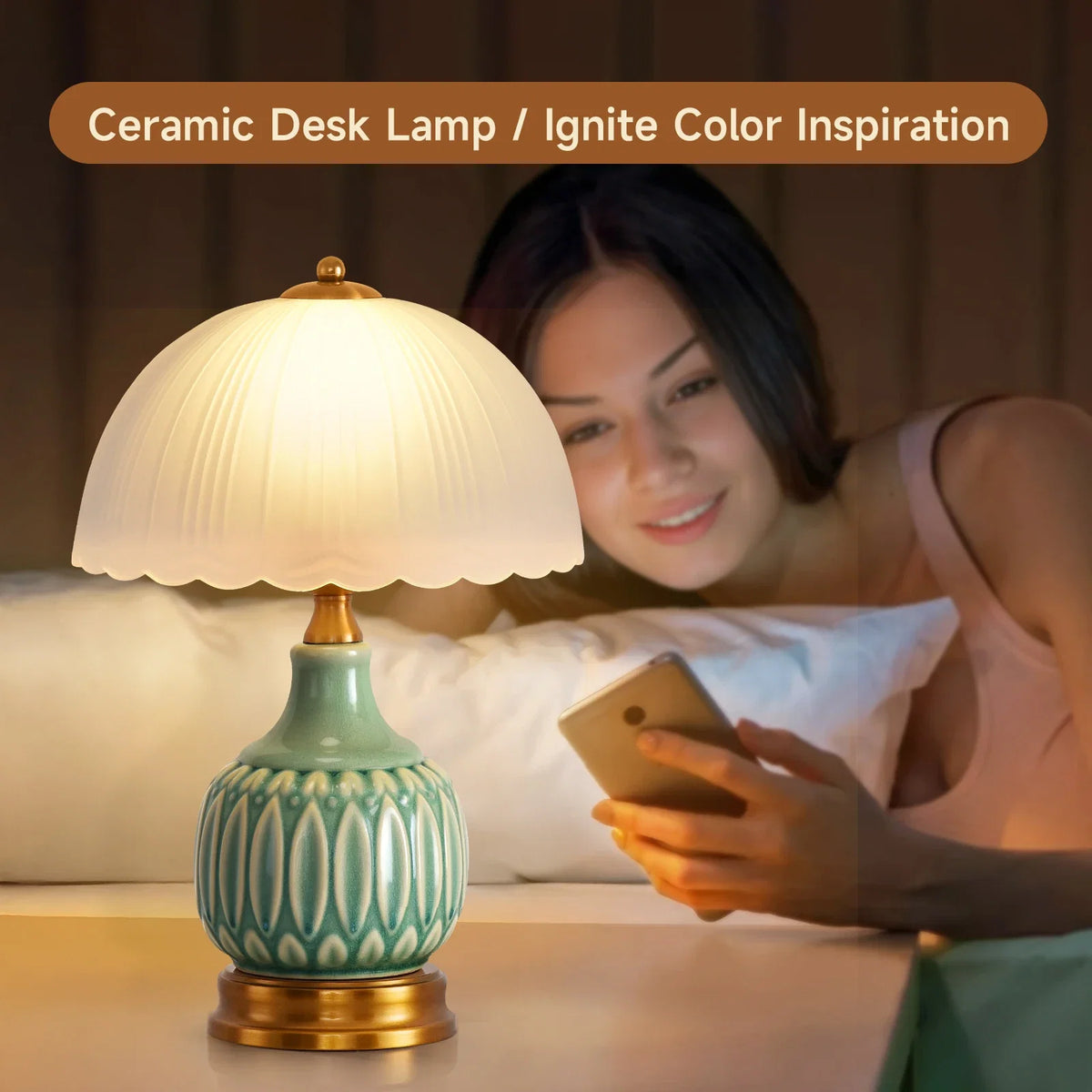 Vintage Ceramic Lamp