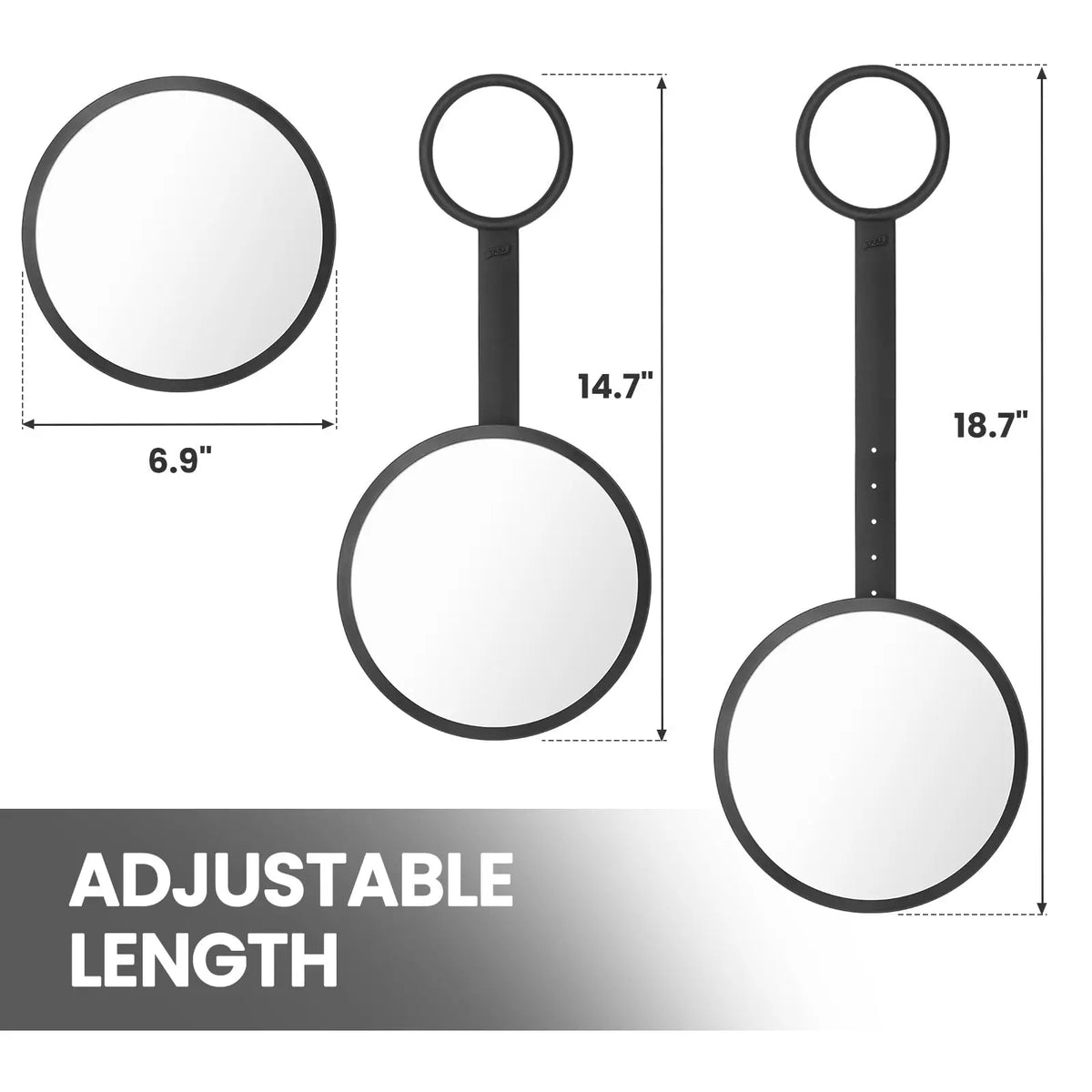 Fogless Hanging Shower Mirror