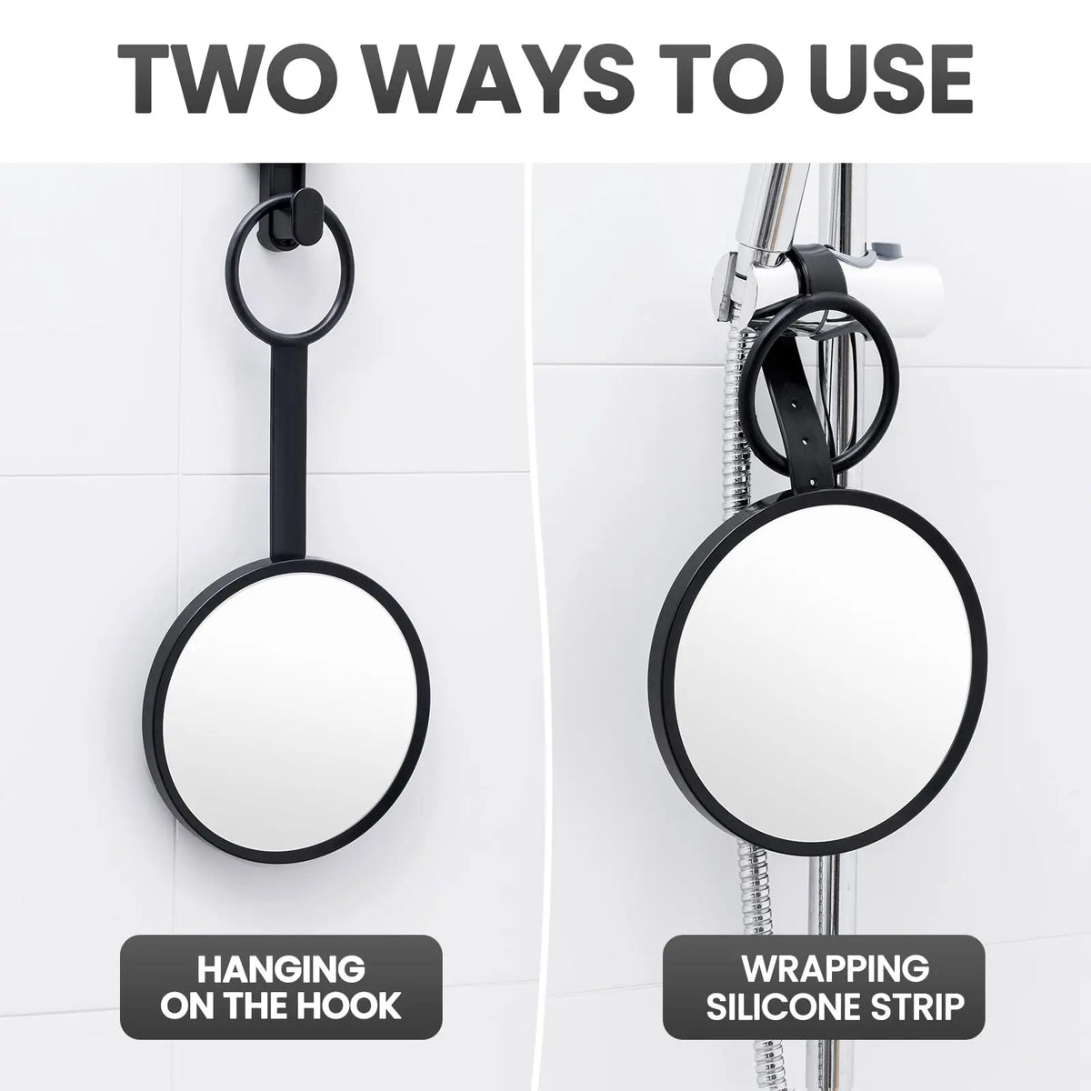 Fogless Hanging Shower Mirror