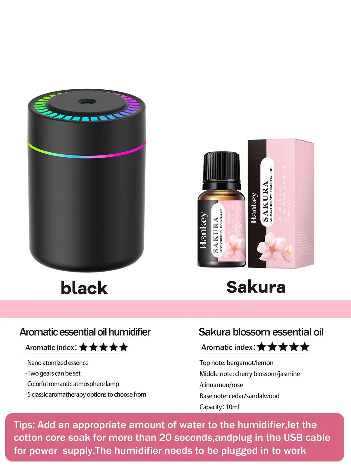 Aromatherapy essential oil Air purifier