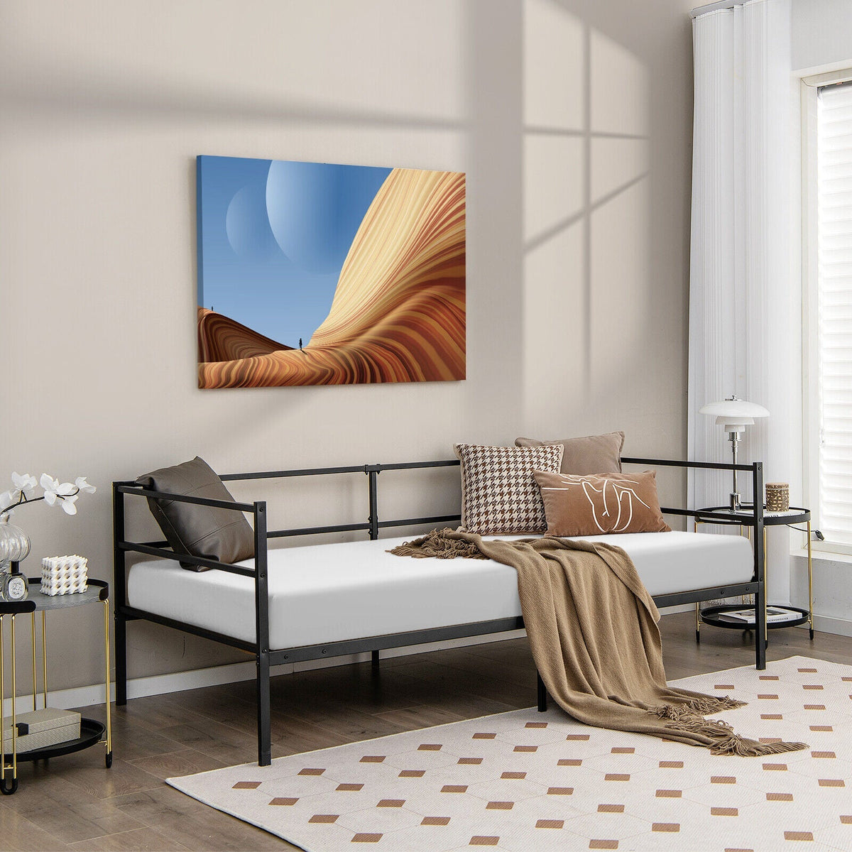 Modern Metal Daybed