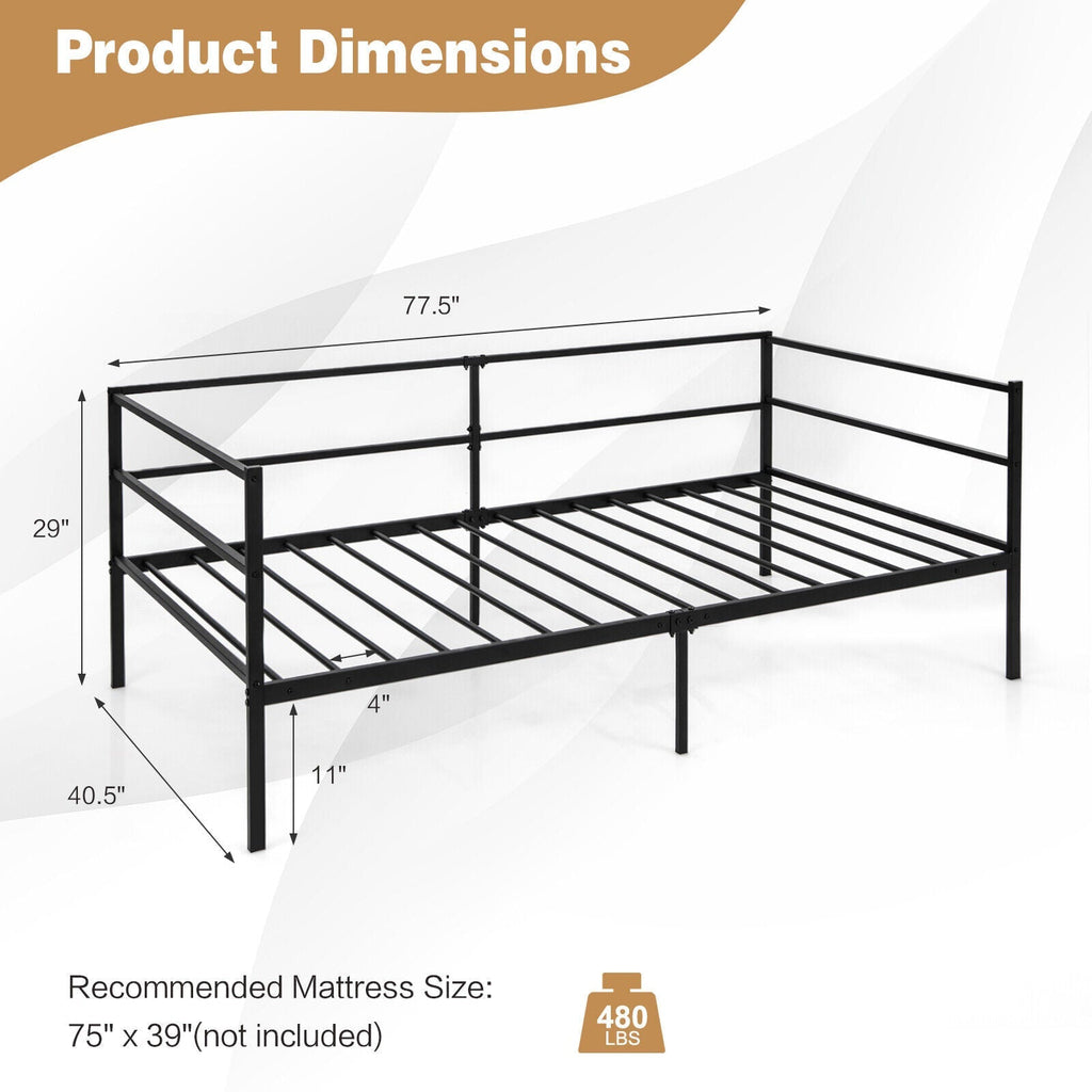 Modern Metal Daybed