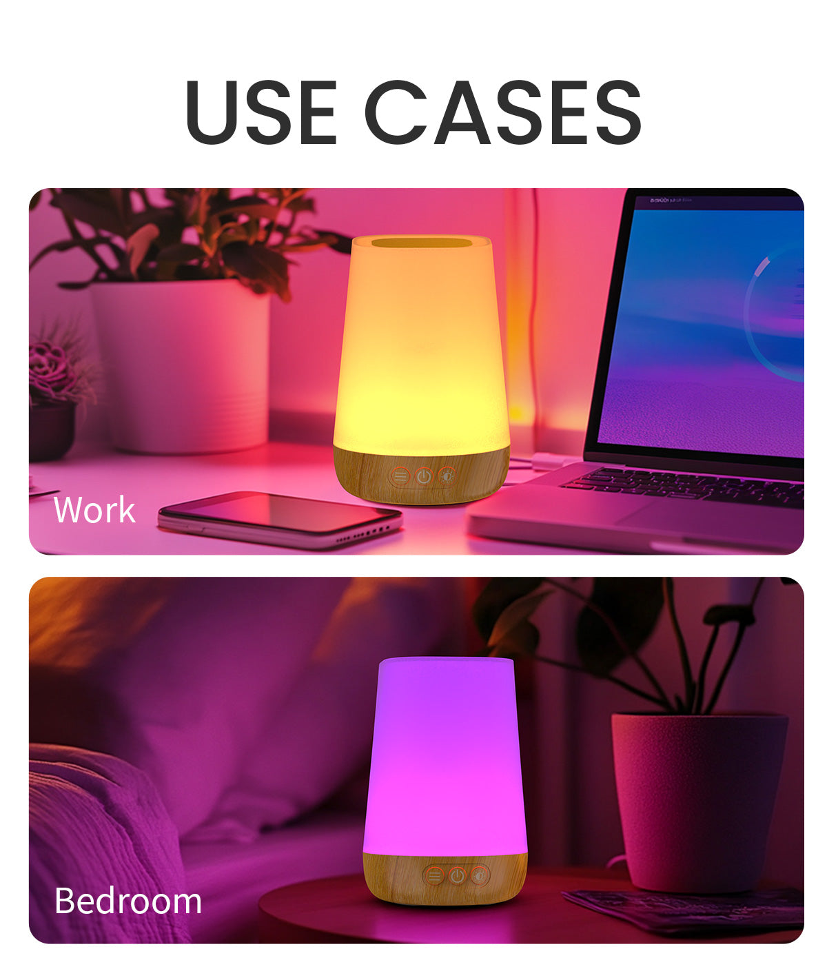 Dimmable Touch Bedside Lamp