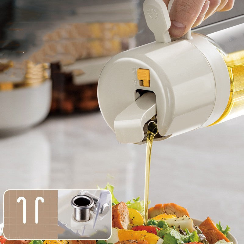 2-in-1 Glass Oil Sprayer & Pourer