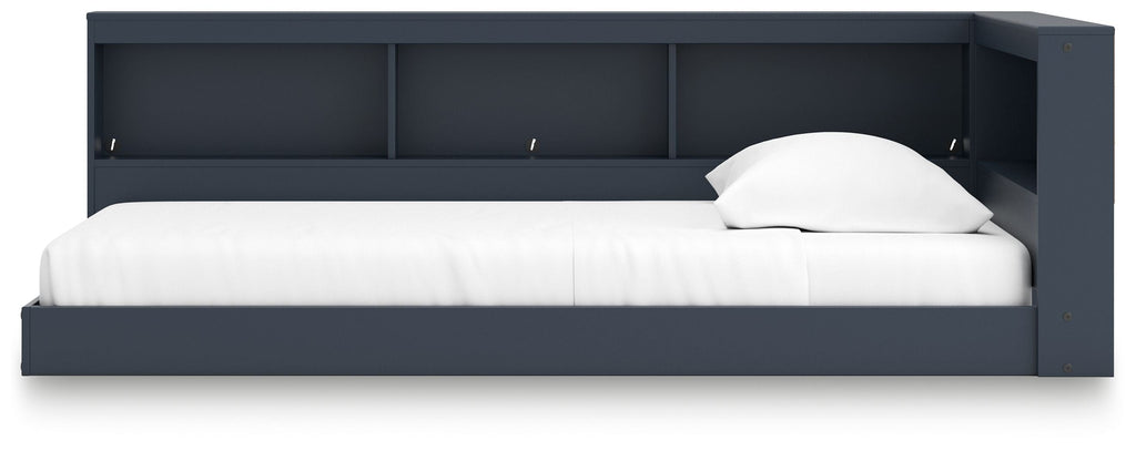Farmhouse Bookcase Storage Bed