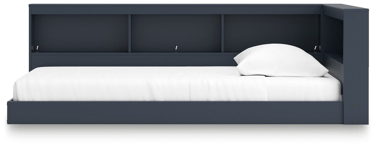 Farmhouse Bookcase Storage Bed