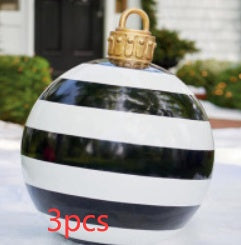 Beautiful Christmas ornaments inflatable