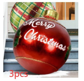 Beautiful Christmas ornaments inflatable