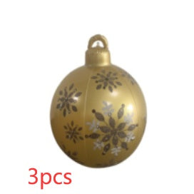 Beautiful Christmas ornaments inflatable