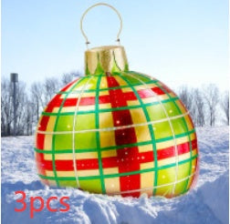 Beautiful Christmas ornaments inflatable