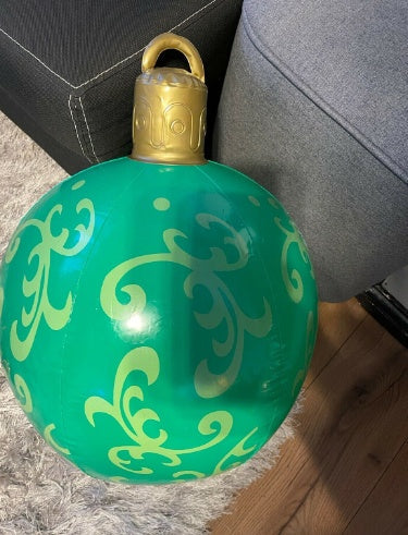 Beautiful Christmas ornaments inflatable