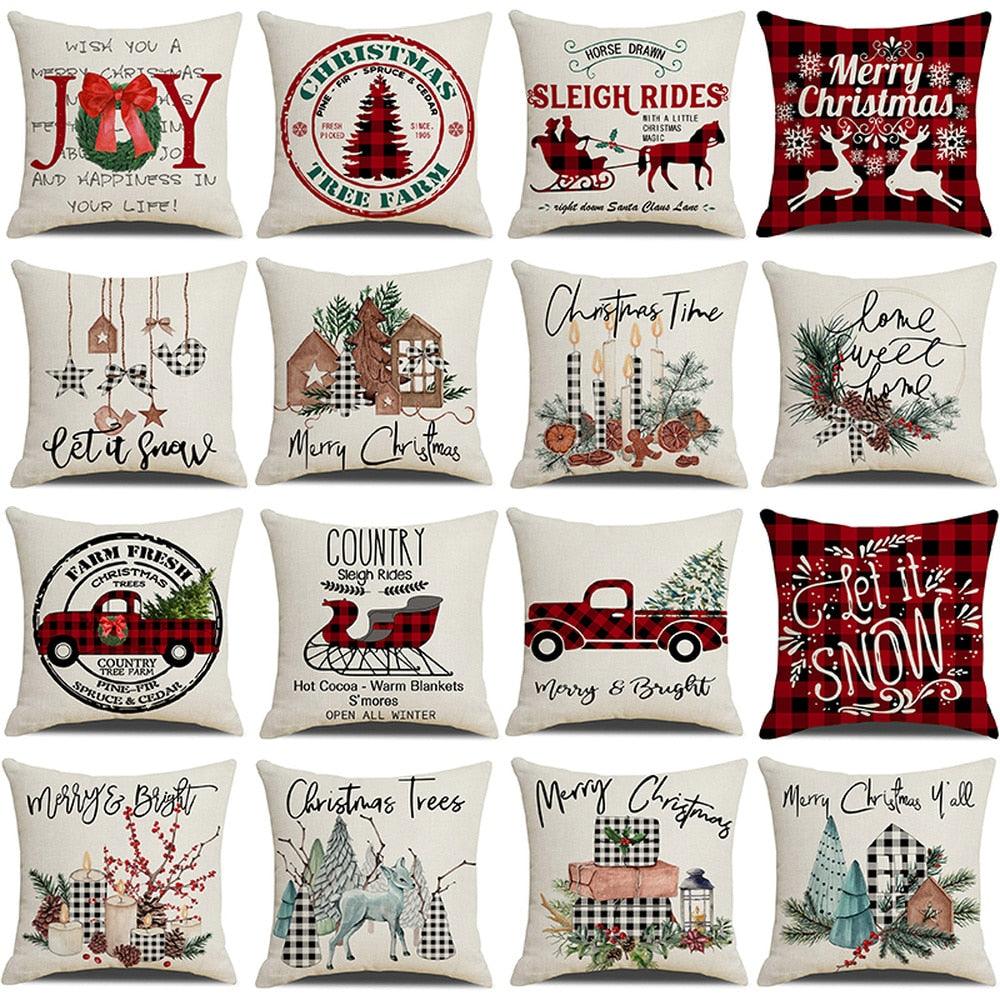 Festive Christmas Pillows