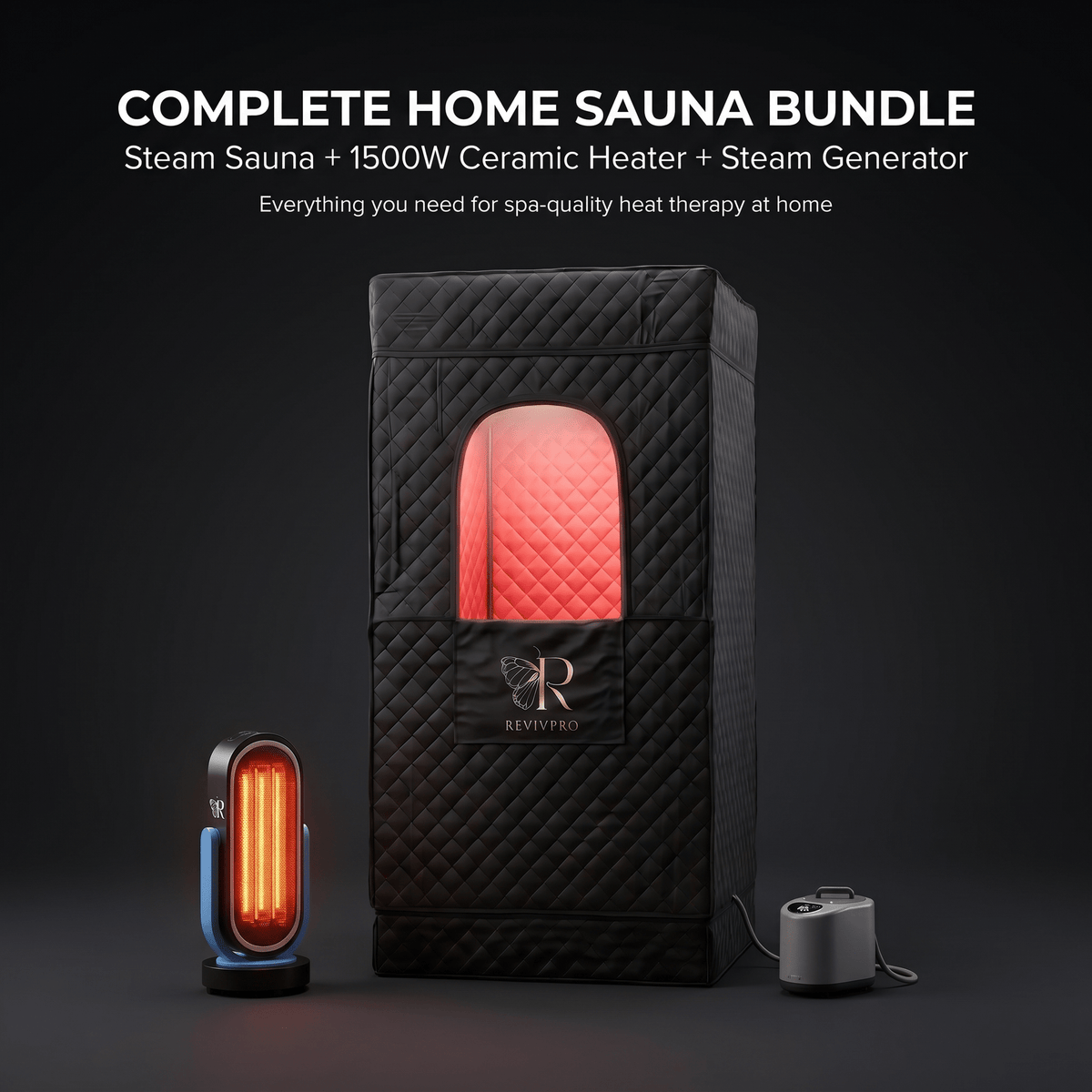 Complete Home Sauna Starter Bundle