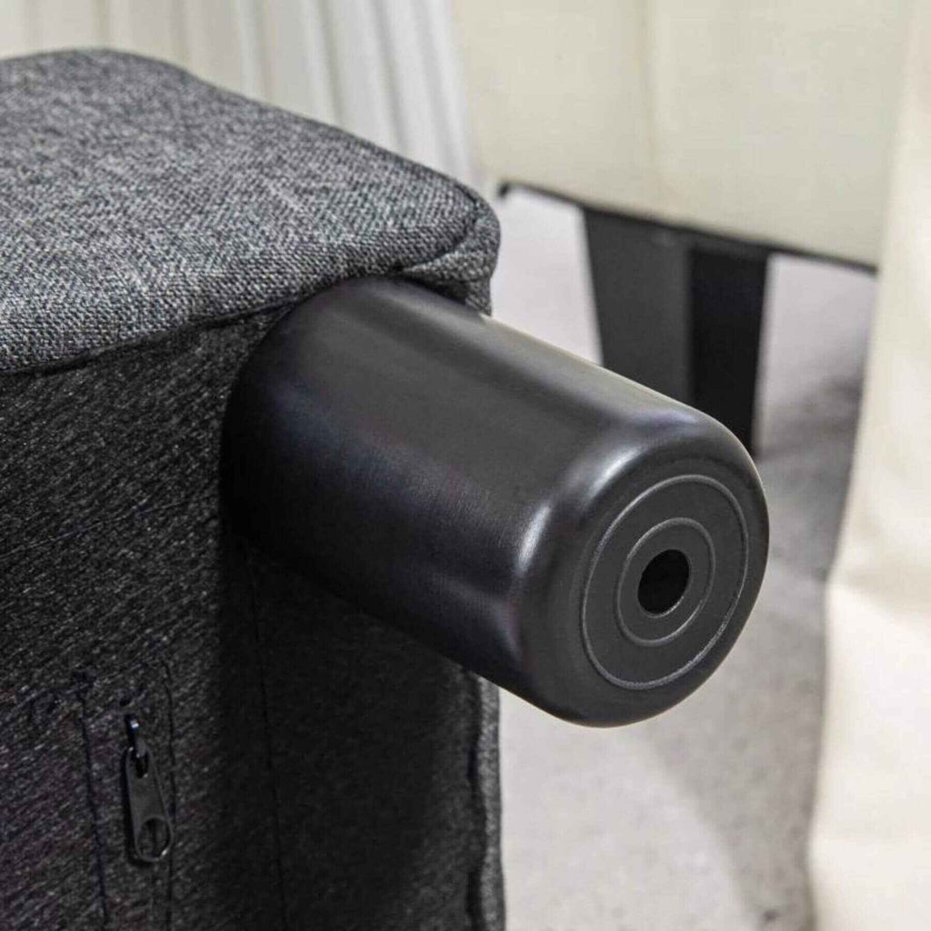 Modern Linen Fabric Ottoman