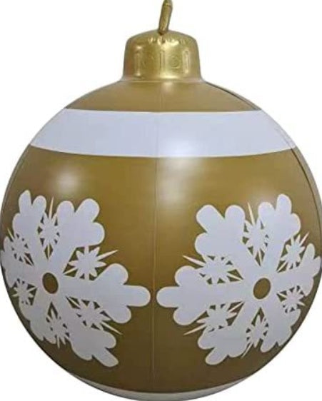 Beautiful Christmas ornaments inflatable