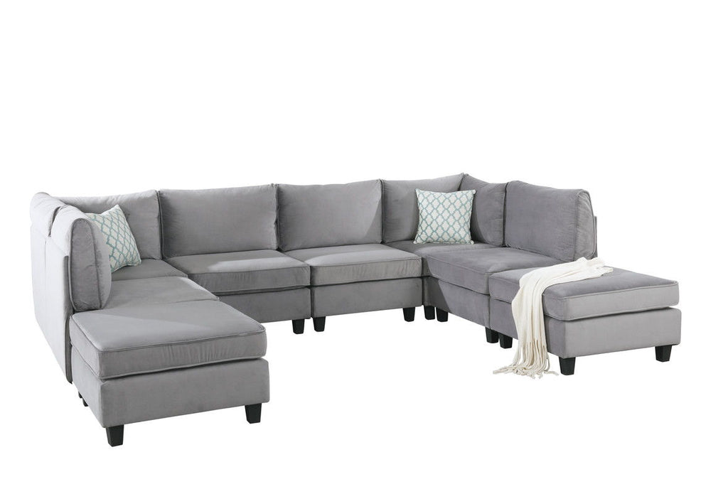 Haven and Hope Trendy Sectional Sofa