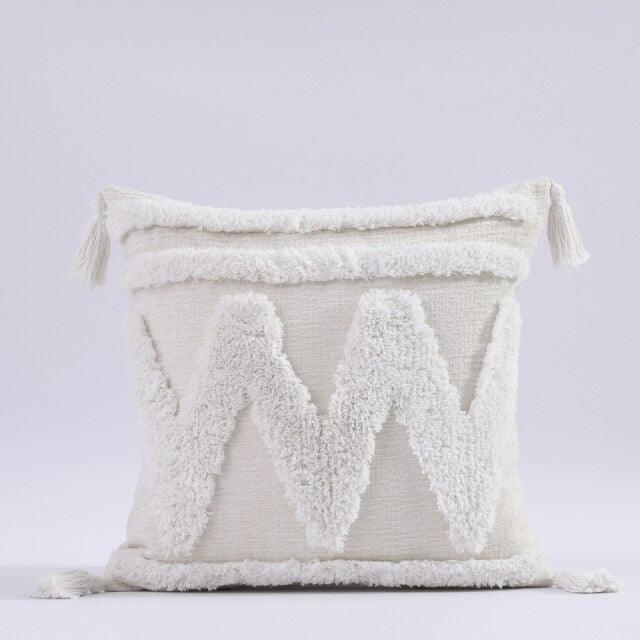 Boho Cotton Woven Pillow Cover