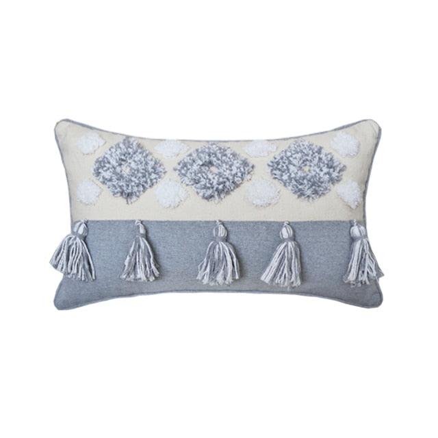 Boho Cotton Woven Pillow Cover