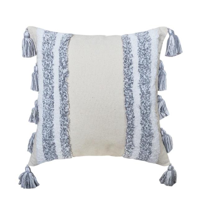 Boho Cotton Woven Pillow Cover