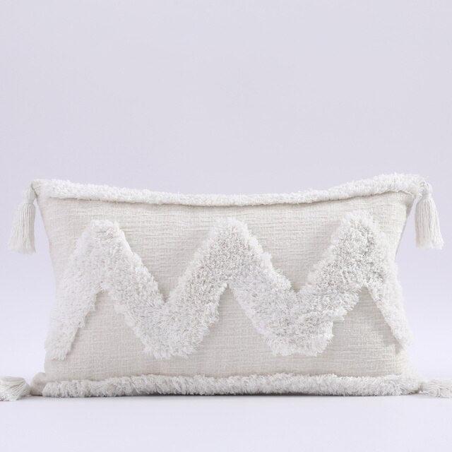 Boho Cotton Woven Pillow Cover
