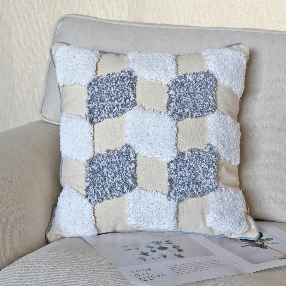 Boho Cotton Woven Pillow Cover