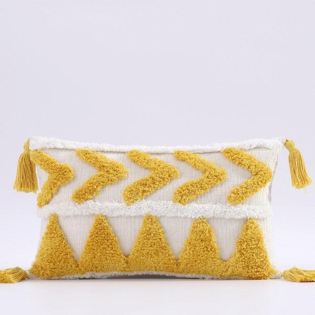 Boho Cotton Woven Pillow Cover