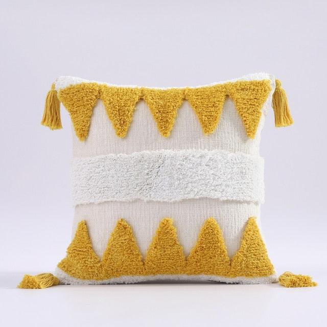 Boho Cotton Woven Pillow Cover