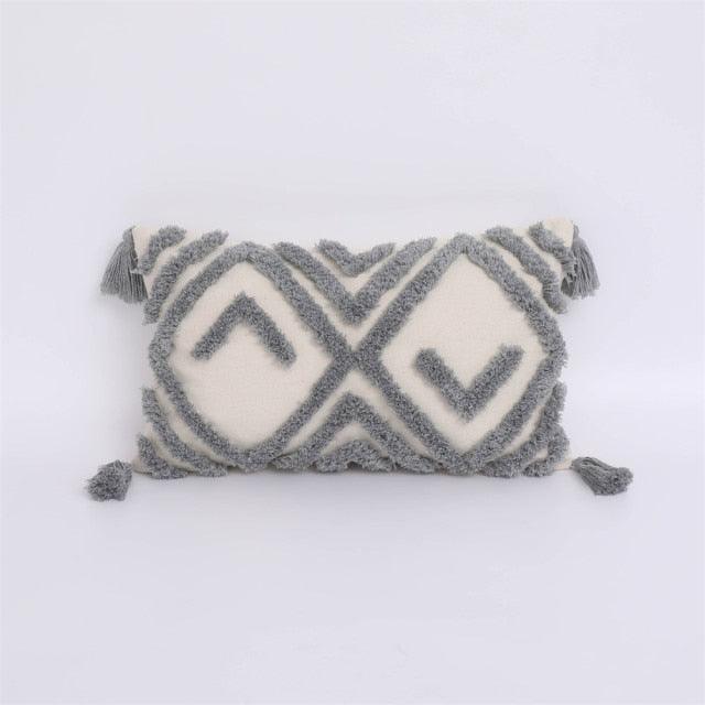 Boho Cotton Woven Pillow Cover