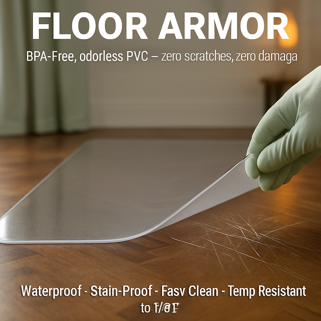 Chair Desk Floor Mat for Hardwood Floors