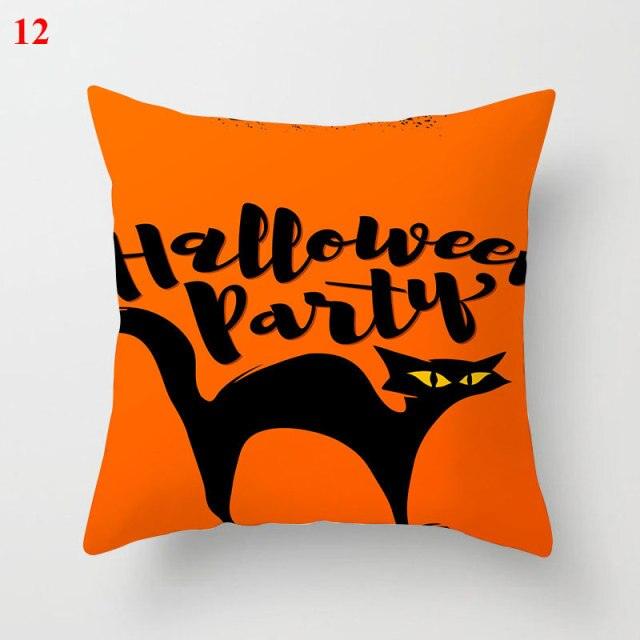 Halloween Soft Linen Pillow Covers
