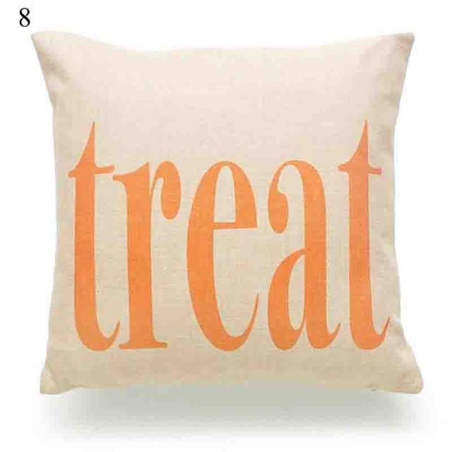 Halloween Soft Linen Pillow Covers