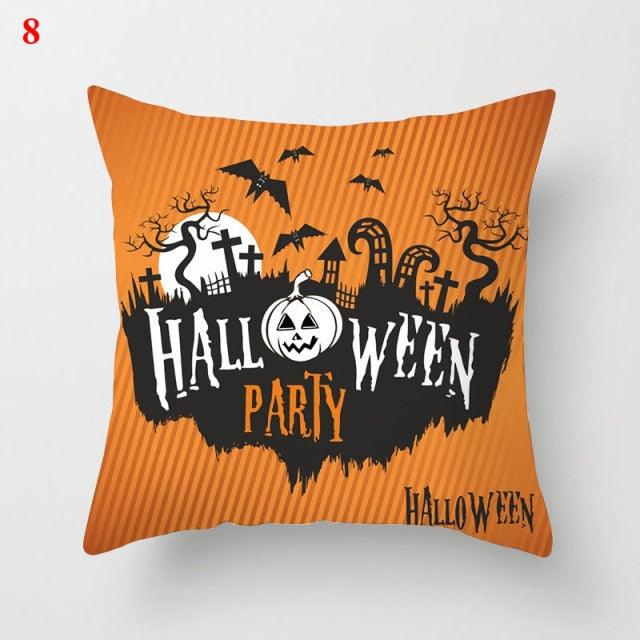 Halloween Soft Linen Pillow Covers