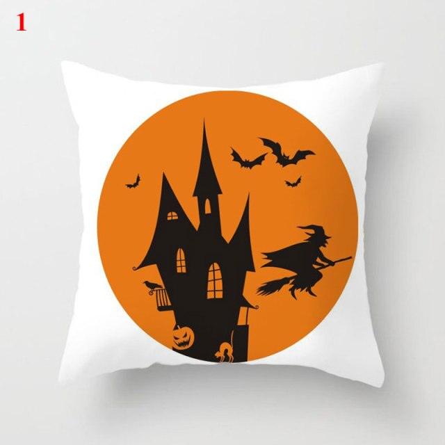 Halloween Soft Linen Pillow Covers