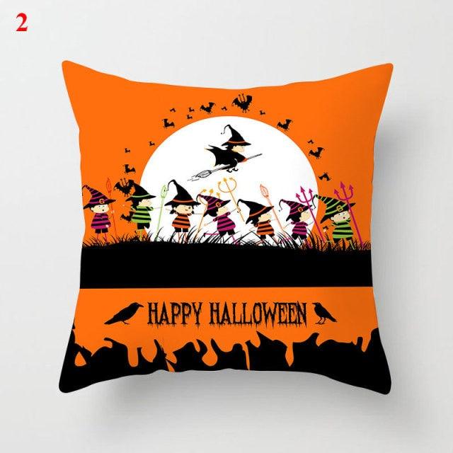 Halloween Soft Linen Pillow Covers