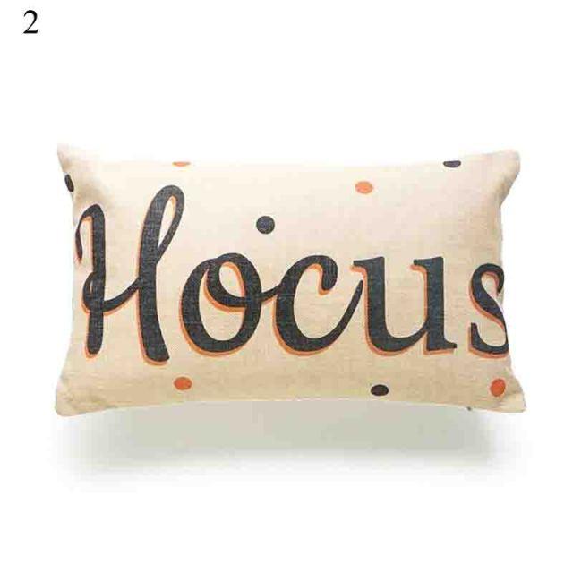 Halloween Soft Linen Pillow Covers