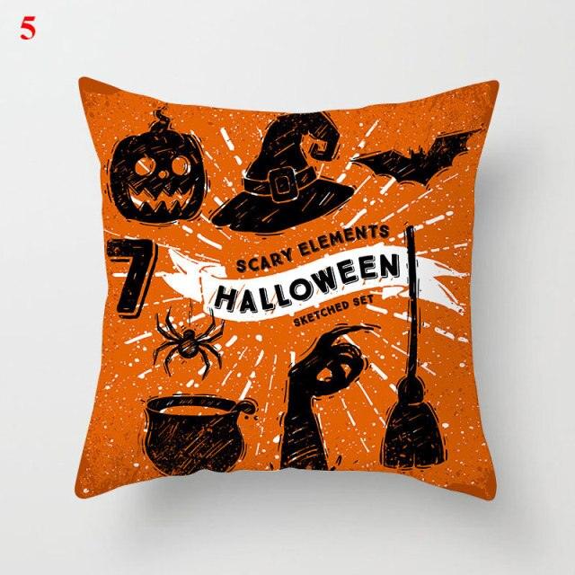 Halloween Soft Linen Pillow Covers