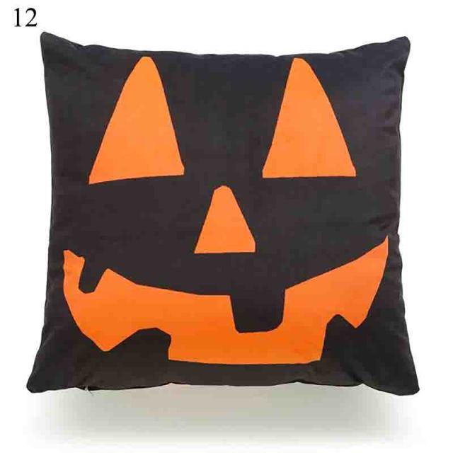 Halloween Soft Linen Pillow Covers