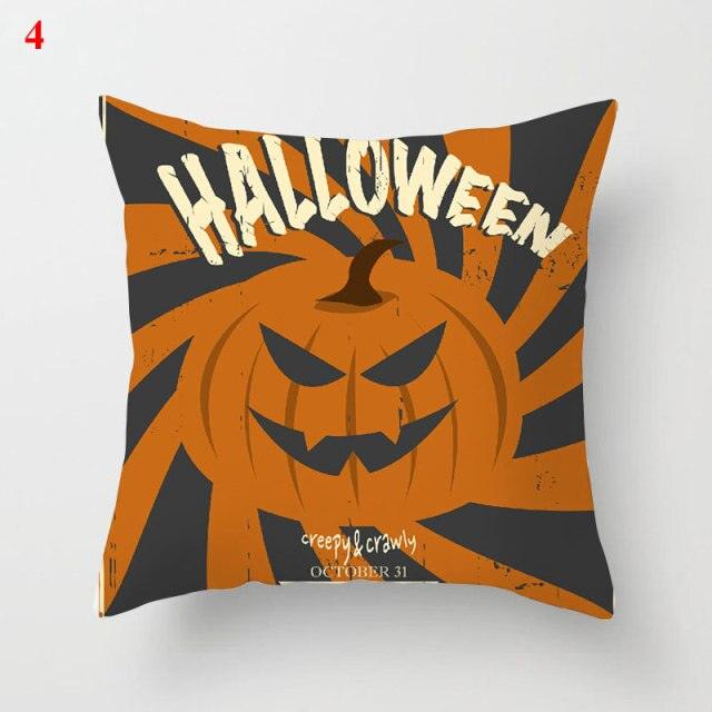 Halloween Soft Linen Pillow Covers