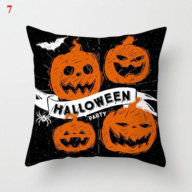Halloween Soft Linen Pillow Covers